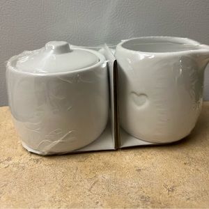 Target - New Heart Cream and Sugar set.